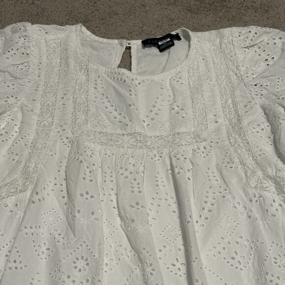 Sanctuary Revolve Love Story Heirloom Dress White SZ XS Sorority Rush Bridal EUC - Picture 4 of 12